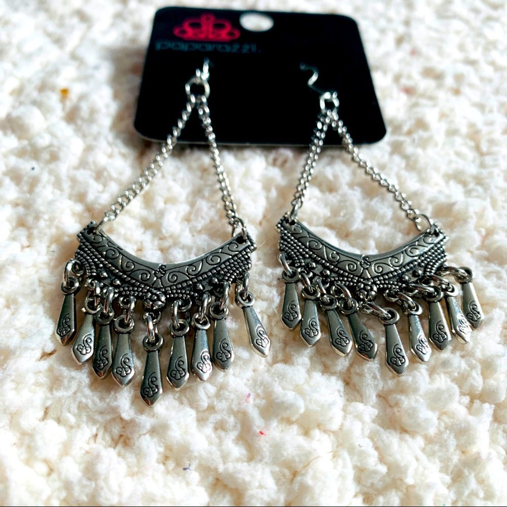 Boho chic dangle earrings